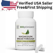 BIOptimizers Magnesium Breakthrough – 7 Forms for Sleep, Relaxation & Focus, 60