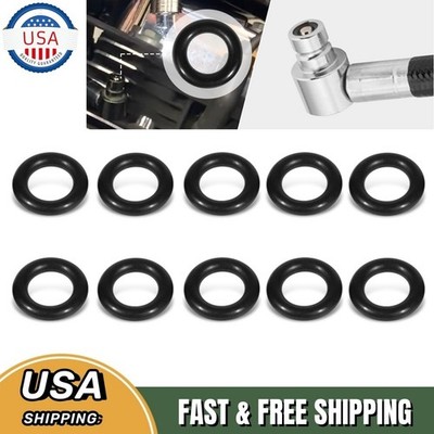 10PCS Replacement Fuel Line Male End O-Ring for Harley Davidsons 2001+ MC600-5