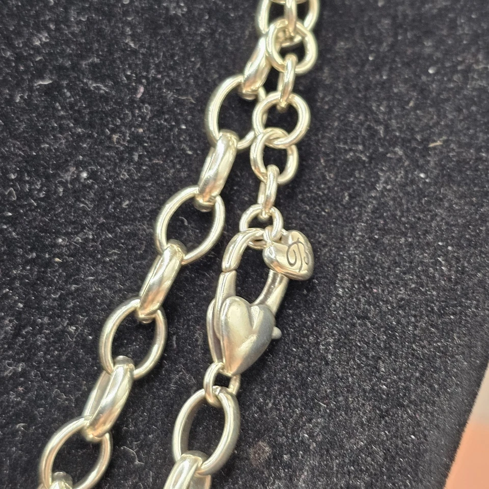 Collar Grueso Colectivo Brighton Toledo 34 pulgadas Retirado Firmado Motociclista Punk  Foto 3 de 4