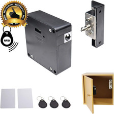 RFID Electronic Cabinet Lock Hidden DIY for Wooden Cabinet Locker Drawer Cupboar