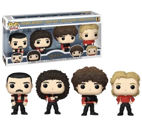 Radio Ga Ga (Queen) Funko Pop! Rocks 4-Pack