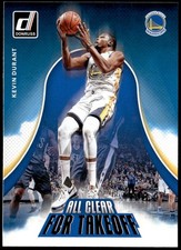 2017-18 Donruss #9 Kevin Durant All Clear for Takeoff E1