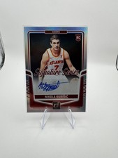 Nikola Durisic 2024-25 Donruss Signature Series Rookie SS-NDJ Atlanta Hawks 