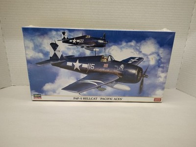 Hasegawa 1:48 F6F-5 Hellcat Pacific Aces Model Kit 07313