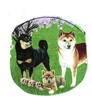 Shiba Inu 4.5'' round coin purse