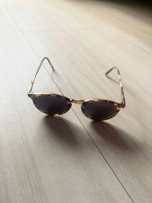 Oliver Peoples O'Malley 1990s Eyeglasses Horn Pattern Japan Made Used