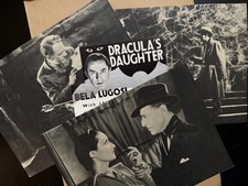 DRACULA'S DAUGHTER ORIGINAL COLLECTION OF CLIPPINGS BELA LUGOSI JANE WYATT 1936