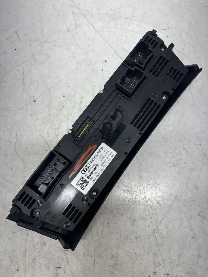 Audi S6 4G C7 (2015-2018) Heater Control Panel 4G0820043BL - Image 4 of 4