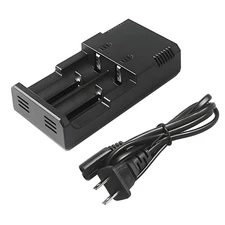 3.7V Lithium USB Smart Charger Dual Slot Charger For Li-ion Battery Universal