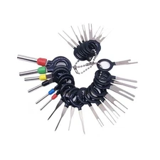 36pcs Car Terminal Removal Key Pliers Crimp Connector Pin Extractor Tool Kit B