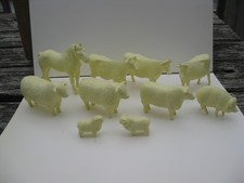 MARX 1959 PRIZE LIVESTOCK plastic playset ANI...