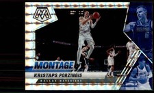2020-21 Panini Mosaic #10 Kristaps Porzingis Montage Mosaic