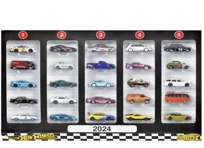 【新品】Hot Wheels Boulevard 2024 25台セット 2024 HOT WHEELS BOULEVARD SET of 25 cars factory premium blvd NEW