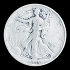 1945-S Liberty Walking Silver Half Dollar