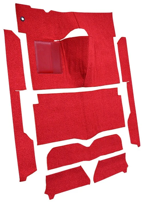 Alfombra Ford Falcon 1963-1965 - bucle | 2 puertas, convertible, asiento de banco, cortada y cosida Foto 2 de 4