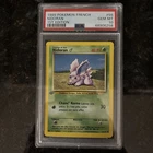 Pokemon 1st Edition French Base Set Nidoran 55/102 PSA 10 GEM MINT!