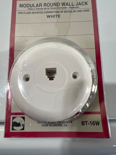 Modular Round Wall Jack BT-16W - Zdjęcie 3 z 3
