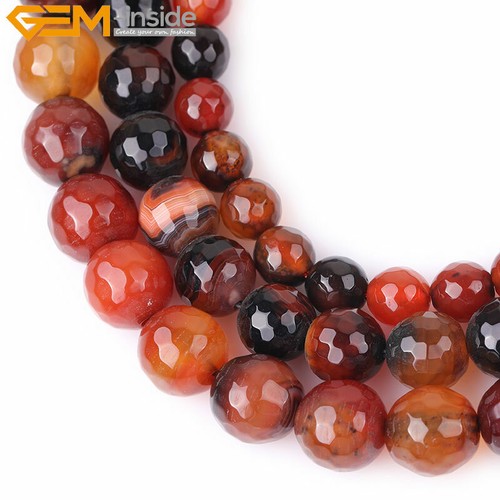 Natural Genuine Gemstone Jewelry Making Beads Wholesale 15" Round Faceted Stone - 第 9/173 張圖片