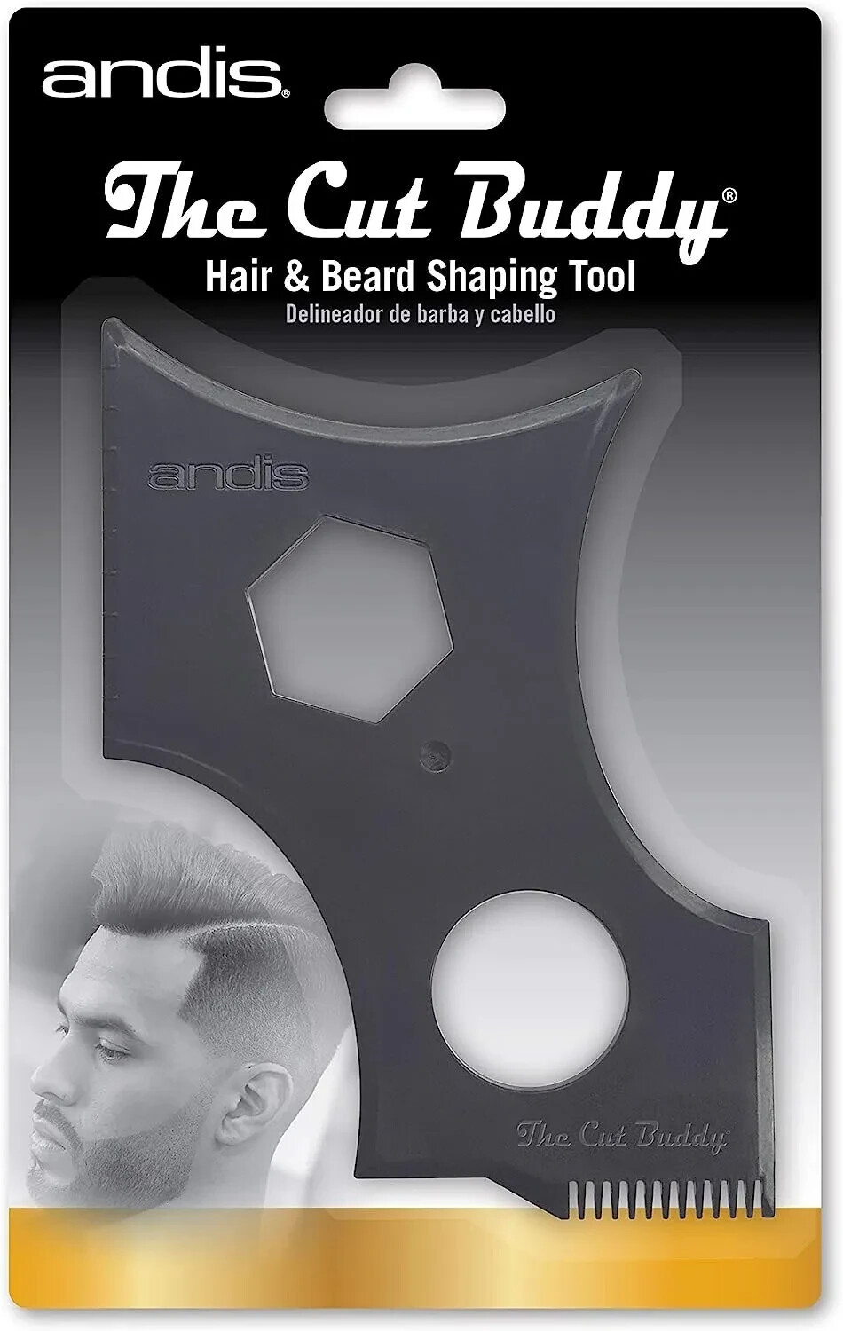Andis 89005 The Cut Buddy Hair & Beard Shaping Tool For All Beards