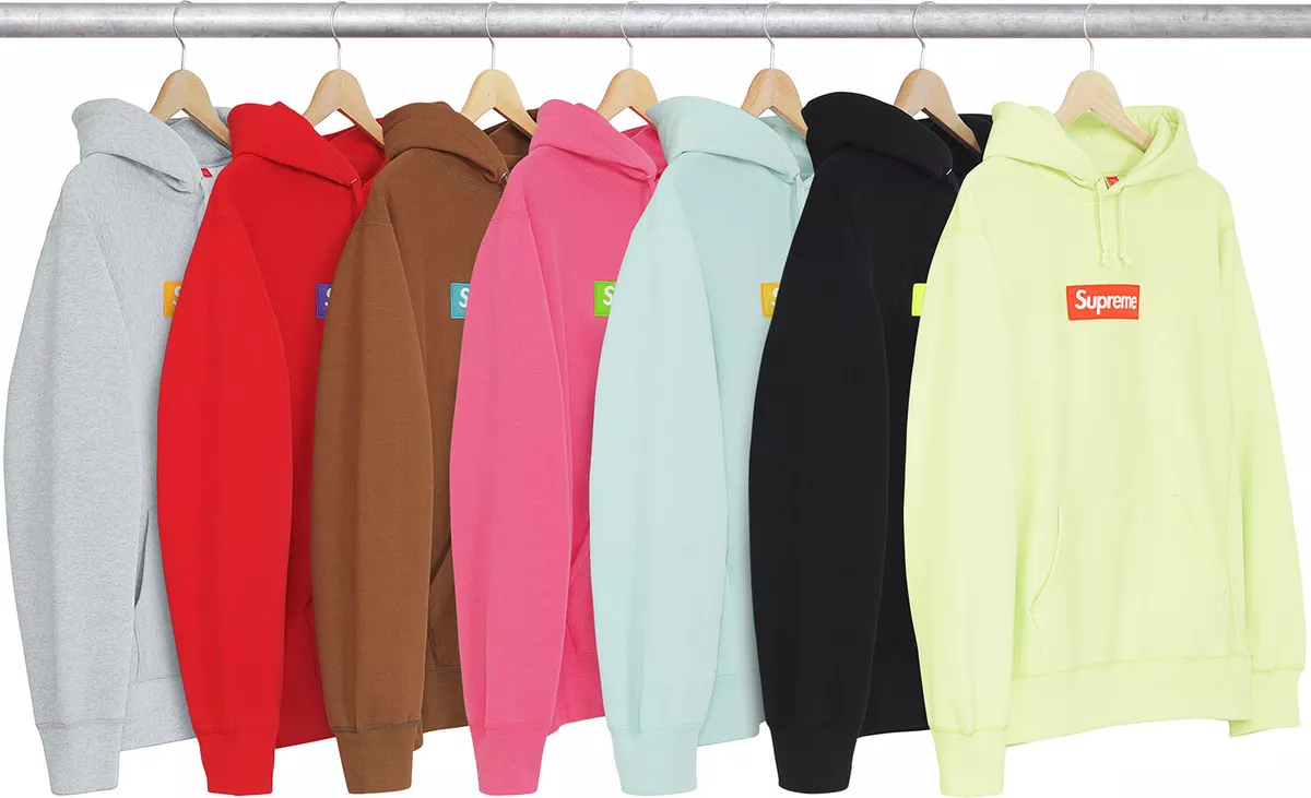 Supreme X Lv Bogo Box Logo Hoodie Bluza