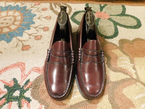 penny loafers leather sole