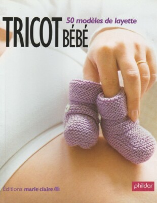 Marie Claire Phildar Tricot Bebe 50 Modeles Layette Ebay