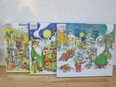 Knox Räucherkerzen Adventskalender mit 24 himmlischen Düften Neu Div .Motive