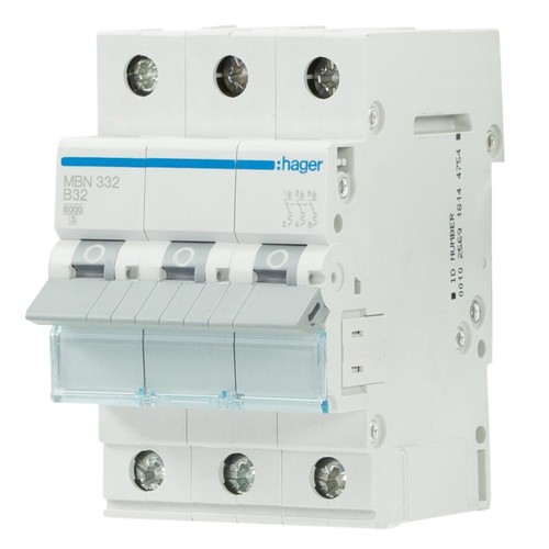 Hager FI LS Schalter Fehlerstromschalter Leitungsschutzschalter CDA CDS MBN MBS - Bild 40 von 60