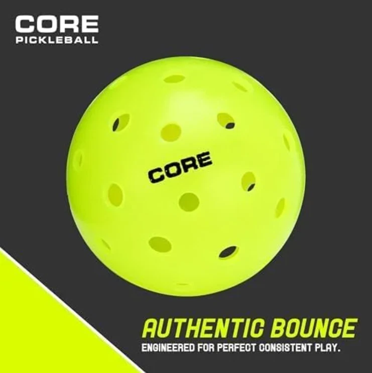 USAPA Approved Neon Green Outdoor Pickleball Balls 40 Hole 12 Pack USAPA Approved Neon Green Outdoor Pickleball Balls 40 Hole 12 Pack