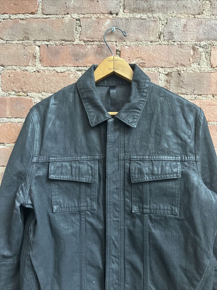 Balenciaga Men's Denim Jacket, Sz 50 Slim, Black, Ghesquière Balenciaga Men's Denim Jacket, Sz 50 Slim, Black, Ghesquière