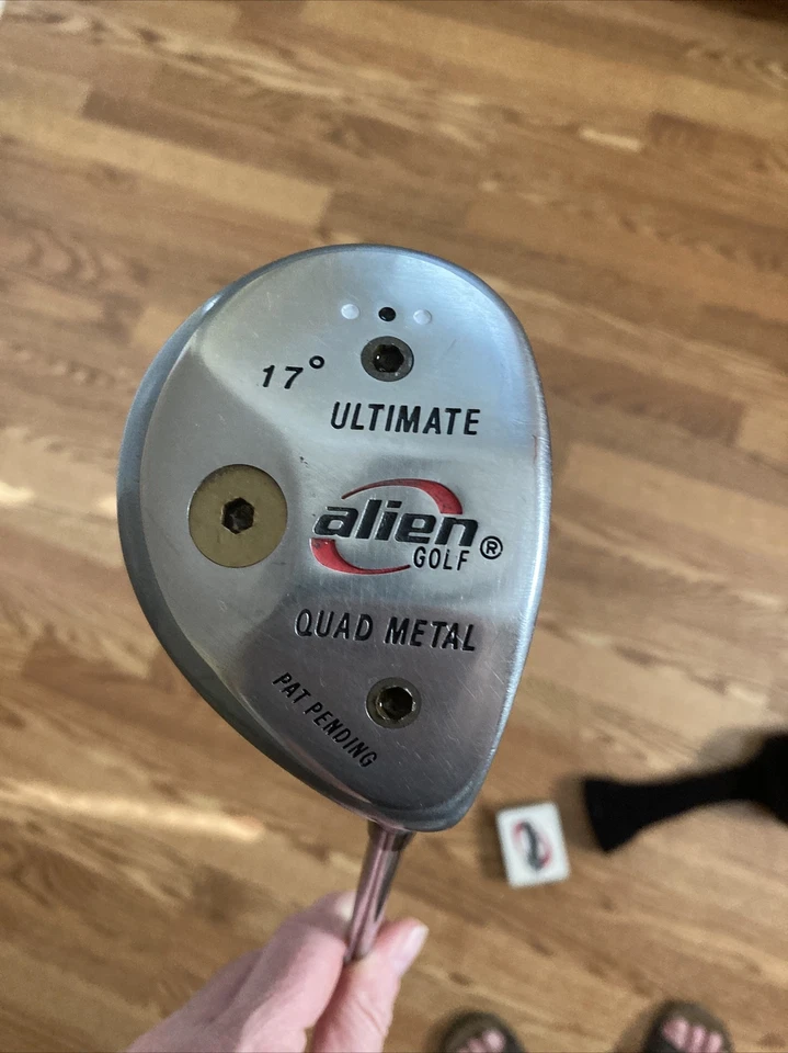 Alien Golf Ultimate Quad Metal 17 degree with Steel Shaft/headcover/weight Kit - Image 2 of 4