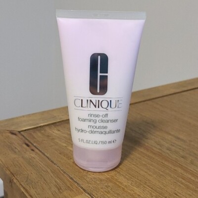 Clinique Rinse-Off Foaming Cleanser 5 Oz/150ml Full Size NEW