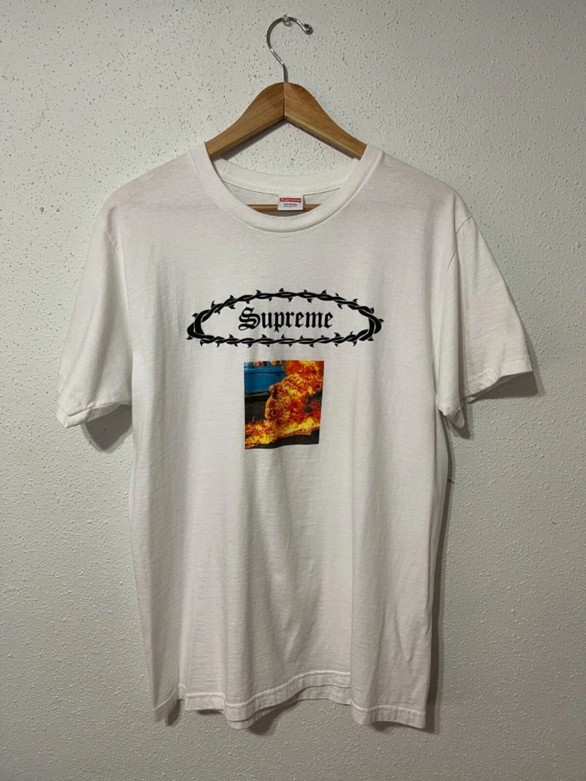 Tee shirt Supreme Eternal SS17 blanc grand