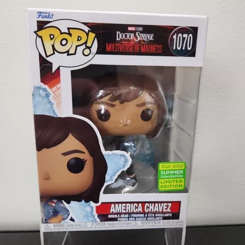 Funko POP! Marvel: Doctor Strange America Chávez #1070 SCCC EDICIÓN LIMITADA EXCL