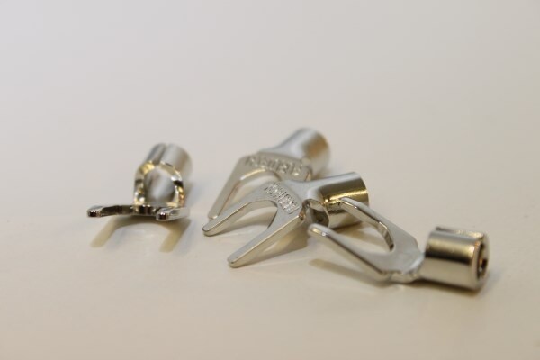 Furutech FP-203 (Rhodium) Spade Connectors ( Solder or Crimp )