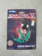 MOC 1989 STAR TREK V THE FINAL FRONTIER KLINGON BIRD OF PREY DIE CAST ERTL