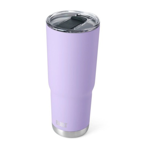 30 oz Double-Wall Insulated Stainless Steel Tumbler Water Bottle, Lavender - Picture 3 of 7