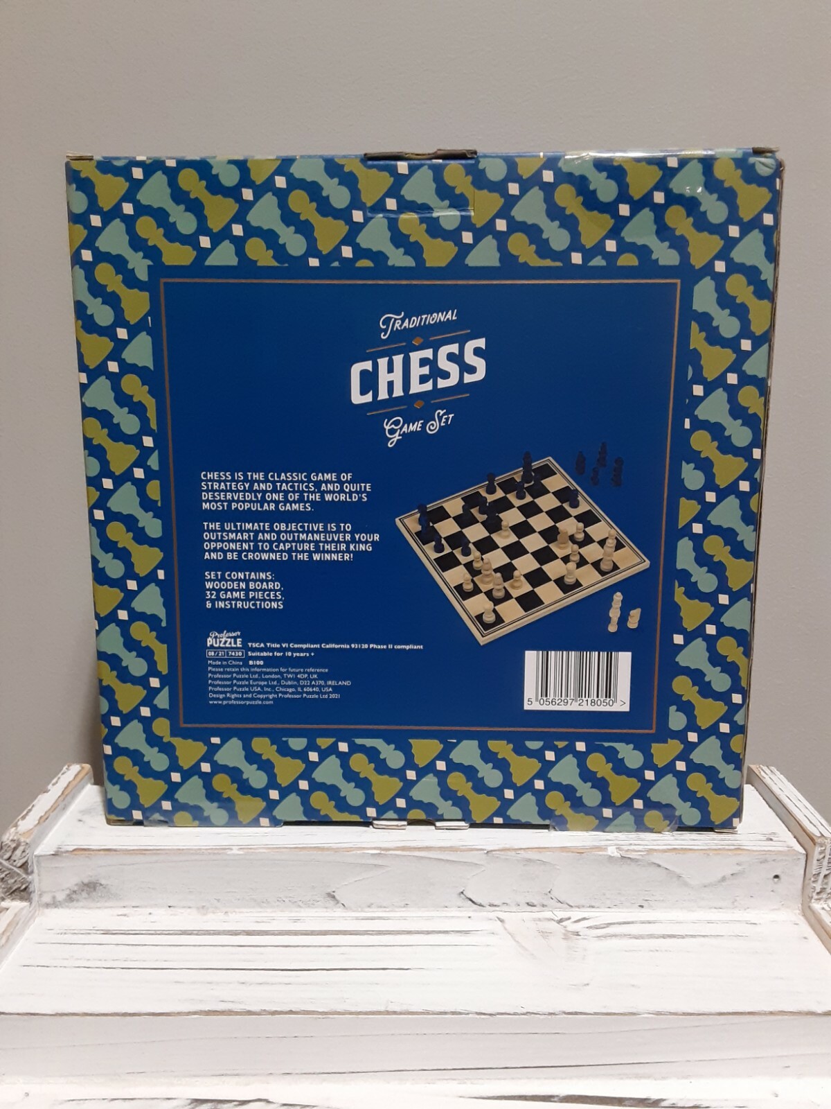 Professor Puzzle Chess Game Set NEW SEALED | eBay