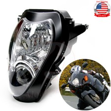 Front Headlight Headlamp Assembly Housing For Suzuki GSX1300R Hayabusa 1999-2007