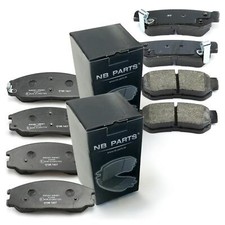 Bremsbeläge Bremsklötze vorne hinten für Hyundai Santa Fe I SM mit ABS Trajet FO