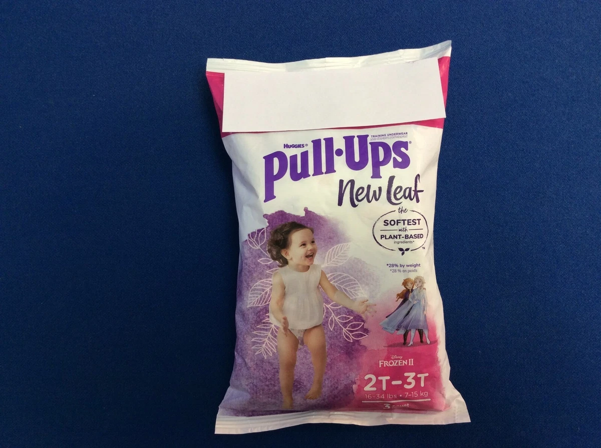 Huggies Pull Ups New Leaf training pants, Frozen II theme, in various sizes  3 pk