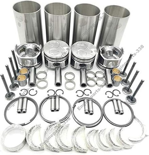 Overhaul Rebuild Kit for Mitsubishi Engine 4D32 Caterpillar CAT Excavator E70B - Picture 2 of 2