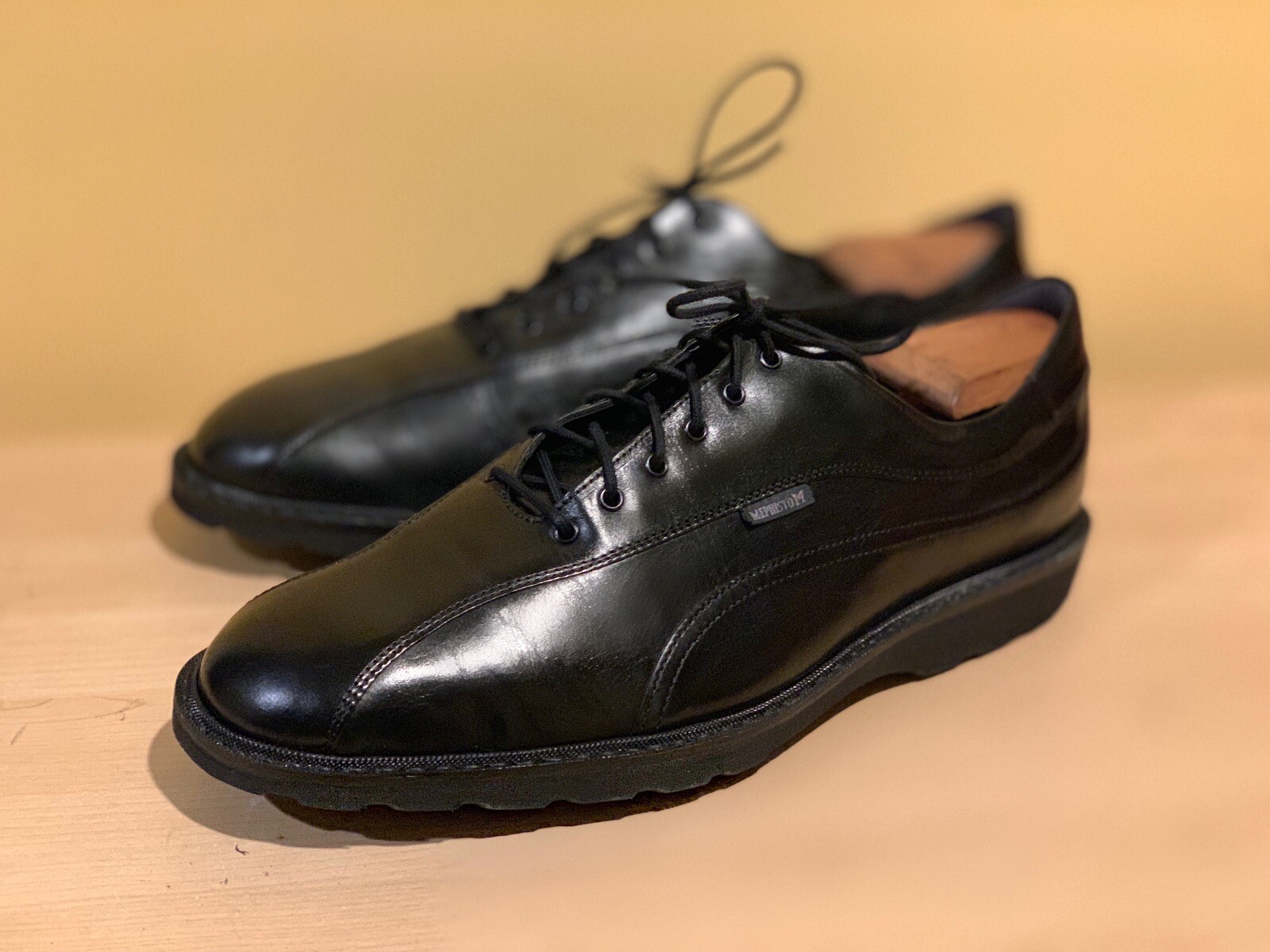 Mephisto Mens Goodyear Welt Oxford Shoes US 11 Gem