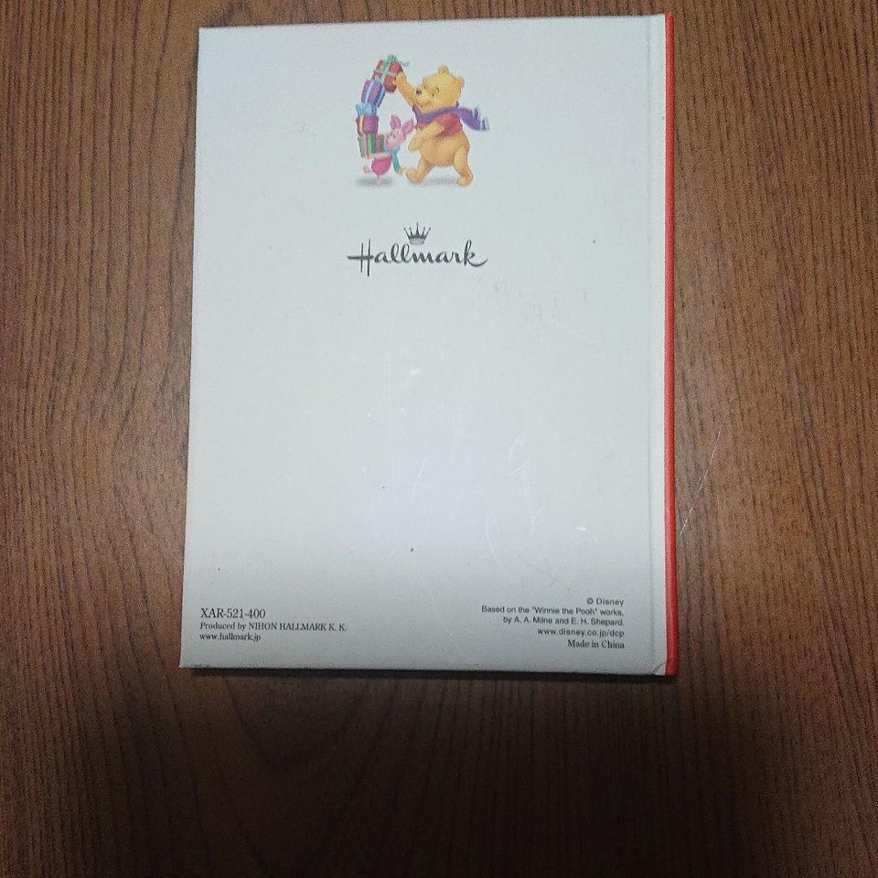 Disney Christmas Card Pooh S Grand Japan eBay