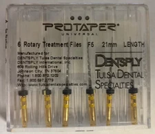 ProTaper by Dentsply Tulsa - Universal Rotary File F5 Yellow 21mm
