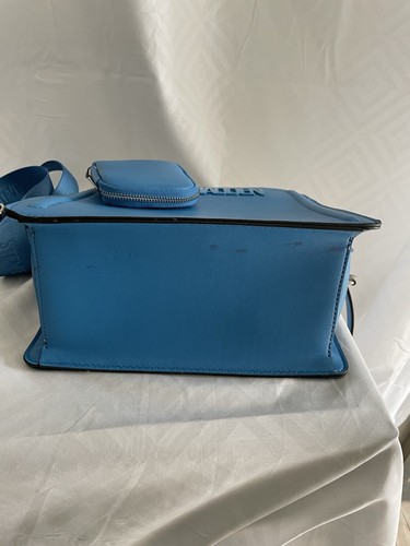 Steve Madden Bevelyn Satchel Crossbody Bag Blue - Picture 14 of 18
