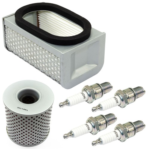 Wartung Set Luftfilter Ölfilter Zündkerzen für Kawasaki Z 1000 A MK2 R ST Z1R - Bild 3 von 6
