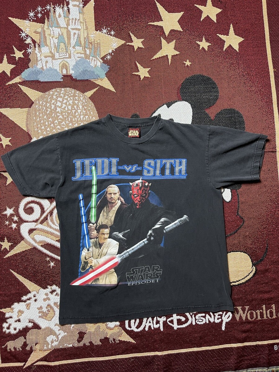Vintage 90s Star Wars Jedi Vs Sith Tshirt
