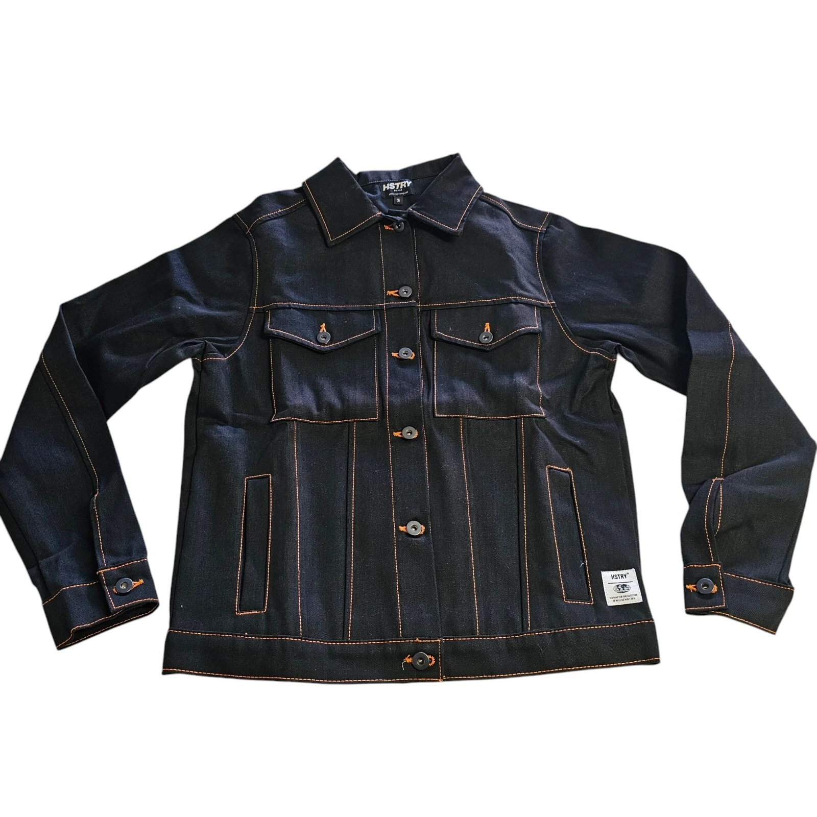 HSTRY By NAS Denim Jacket Size Small NWOT