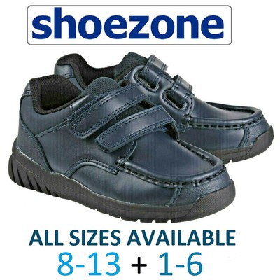 boys navy school shoes